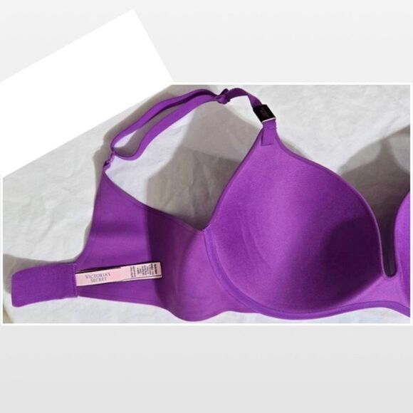 New Victoria’s Secret Bra Women's 34D Purple Convertible Back NWT - Picture 11 of 16